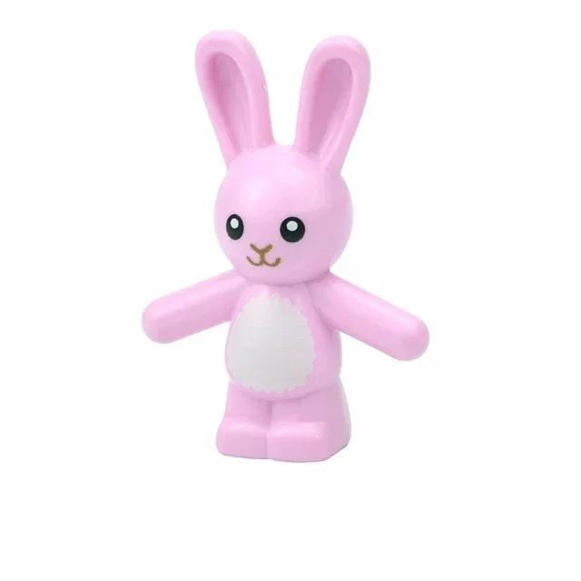 City Animal Building Block Figures Eagle Owl Goat Crocodile Dog Lion Cheetah Parrot DIY Farm Street View Accessories Bricks Gift