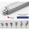 Electric Linear Actuator Motor Micro Silent Electric Push Rod Aluminum Alloy DC Automatic Telescopic Rod Motor