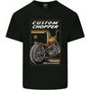 Biker Custom Chopper Motorbike Motorcycle Mens Light Cotton T-Shirt Unisex T-Shirt