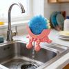 Funny Peeing Sponge Holder 3D Printed Round Sponge Stand with Drainage Countertop Sponge Holder for Kitchen Bathroom Sink