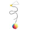Nontoxic Interactive Hanging Cats Play Toy Bright Colorful Moving Swinging Ball Elastic String For Pet Cats Exercise Toy