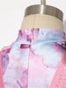 Leotard da Ballo da Bambina a Maniche Lunghe con Paillettes e Strass, Lucido, Full Body, Zip Invisibile Posteriore