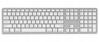 Full Numeric Wireless Mac Ios Keyboard