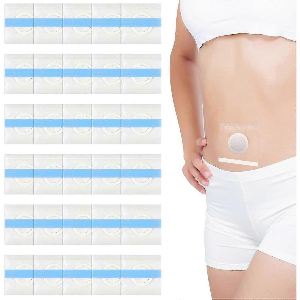 2025 Latest Model 30pcs Castor Oil Pack Wrap for Belly Button, Single Use