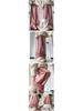 Women's Thick Fleece-Lined Patchwork Wide-Leg Winter Pants
