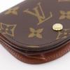 LOUIS VUITTON Portone guse Coin Purse M61970 Brown Monogram canvas unisex Used