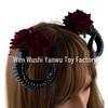 Chuunibyou Gothic Lolita Sheep Horn Hairpin - Soft Girl Headdress for Comic Con & Halloween