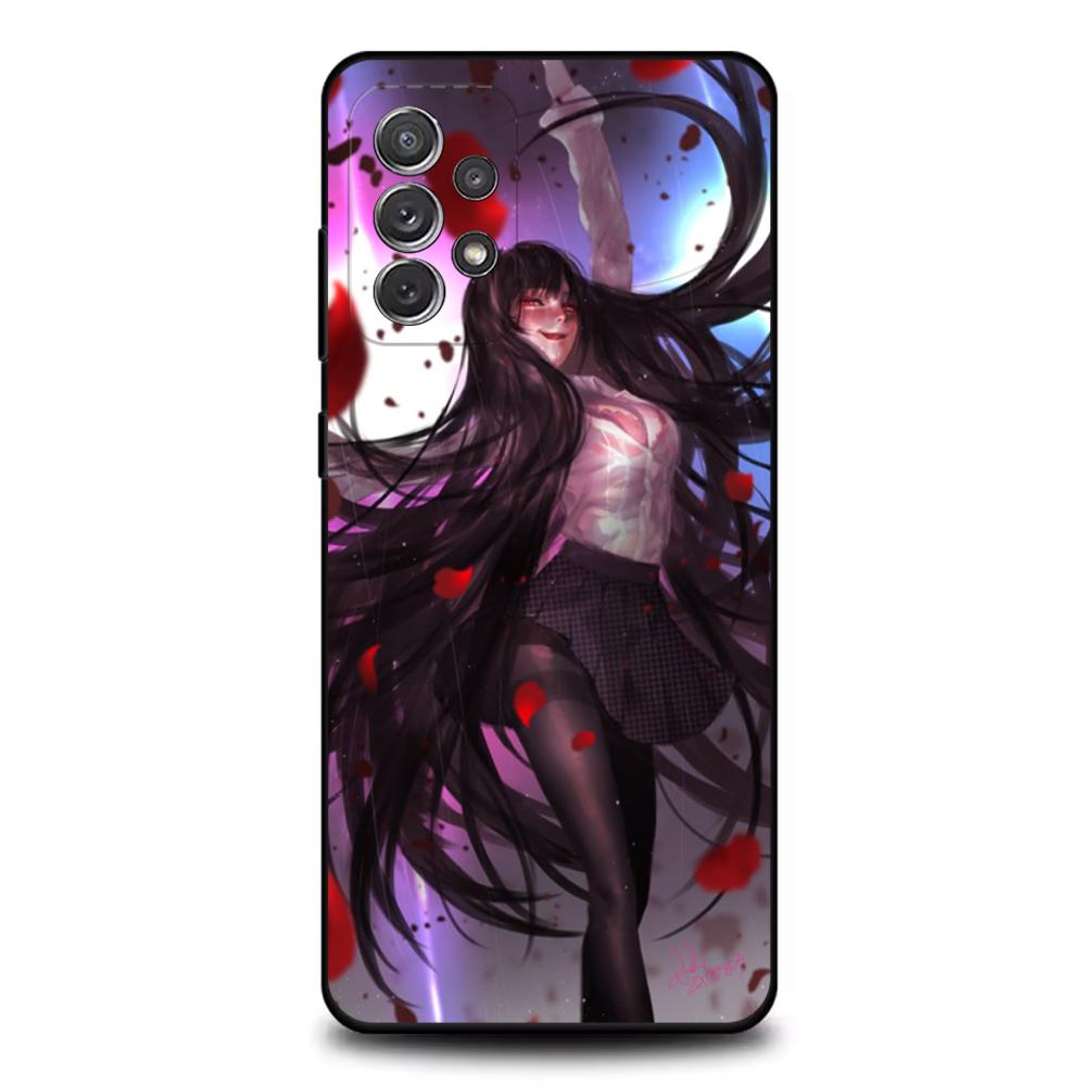 K-Kakegurui G-Gambler Phone Case For Samsung S25,S24,S21,S22,S23,S30,Ultra,S20,Plus,Fe,Lite,Note,10,9,5G Black Cover
