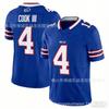 3rd Gen Football Jersey Bills 4 Blue Cook III Mens Sports Shirt All