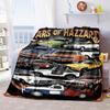 1PC Tractor Farmhouse Scene Blanket Soft Comfortable All Seasons Suitable Sofa Office Travel Festive Gift