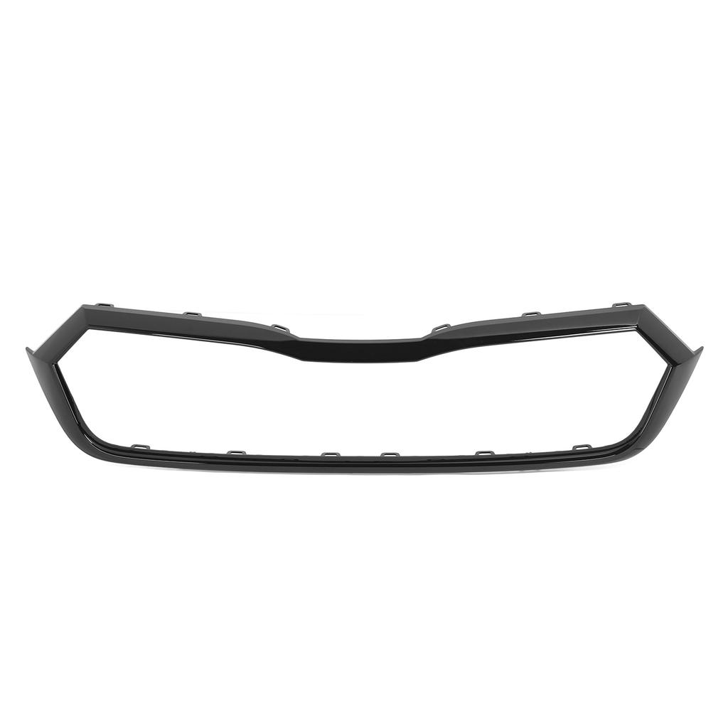 Front Chrome Grille Trim 5E3853761A Black Front Grill Surround Frame Molding for OCTAVIA MK4 2020+