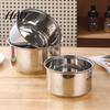 Stainless Steel Pot Interior Accessories Rice Cooker Inner Replacement High Volume for Versatile Liner Steaming Stewing Slow Simmering Dishwasher Safe