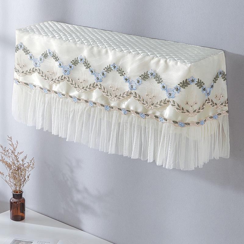 Universal Wall-Mounted Air Conditioner Dust Cover: Anti-Blow Windshield, Windproof Curtain, Full Sleeve Protection for Cabinet Machines