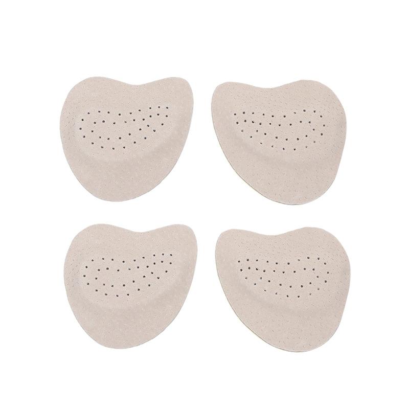 4/8pcs Leather Forefoot Pads for Women High Heels Anti-slip Foot Care Shoe Pads Stickers Pain Relief Insert Insoles Toe Cushions