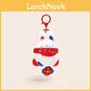 None Soft Plush Keyring With Lucky Rabbit Tail For Backpack Accessories And Collectors