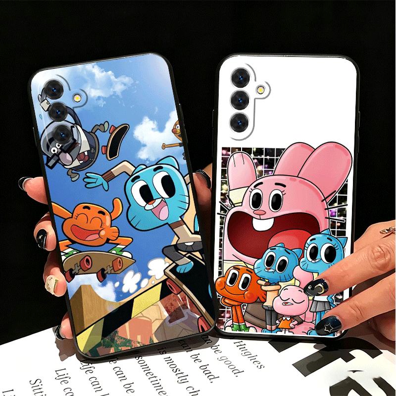 A-Amazing World G-Gumball Soft Phone Case for Samsung A17 A37 A57 A16 A26 A36 A56 A15 A25 A35 A55 A14 A24 A34 A54 A13 A23 A33 A5