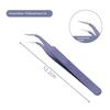 Macaron Color Precision Craft Tweezers With Soft Grip And Firm Clamp For Journaling Scrapbooking Diy Projects