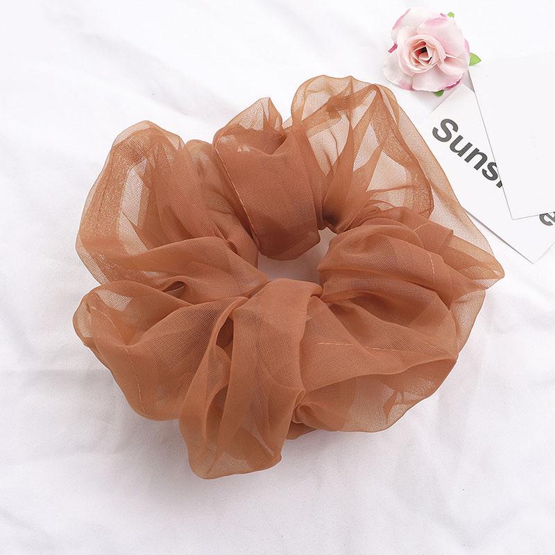 Details about Chiffon Scrunchie Hair Ring Hair Ties Elastic Organza Rubber Band Oversize Details about Chiffon Scrunchie Hair Ring Hair Ties Elastic Organza Rubber Band Oversize