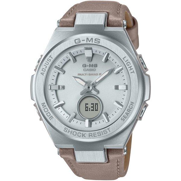 

CASIO женские часы Baby-G MSG-W200EL-5AJF [BABY-G G-MS ремешок из эко-кожи] круглые цифровые аналоговые часы