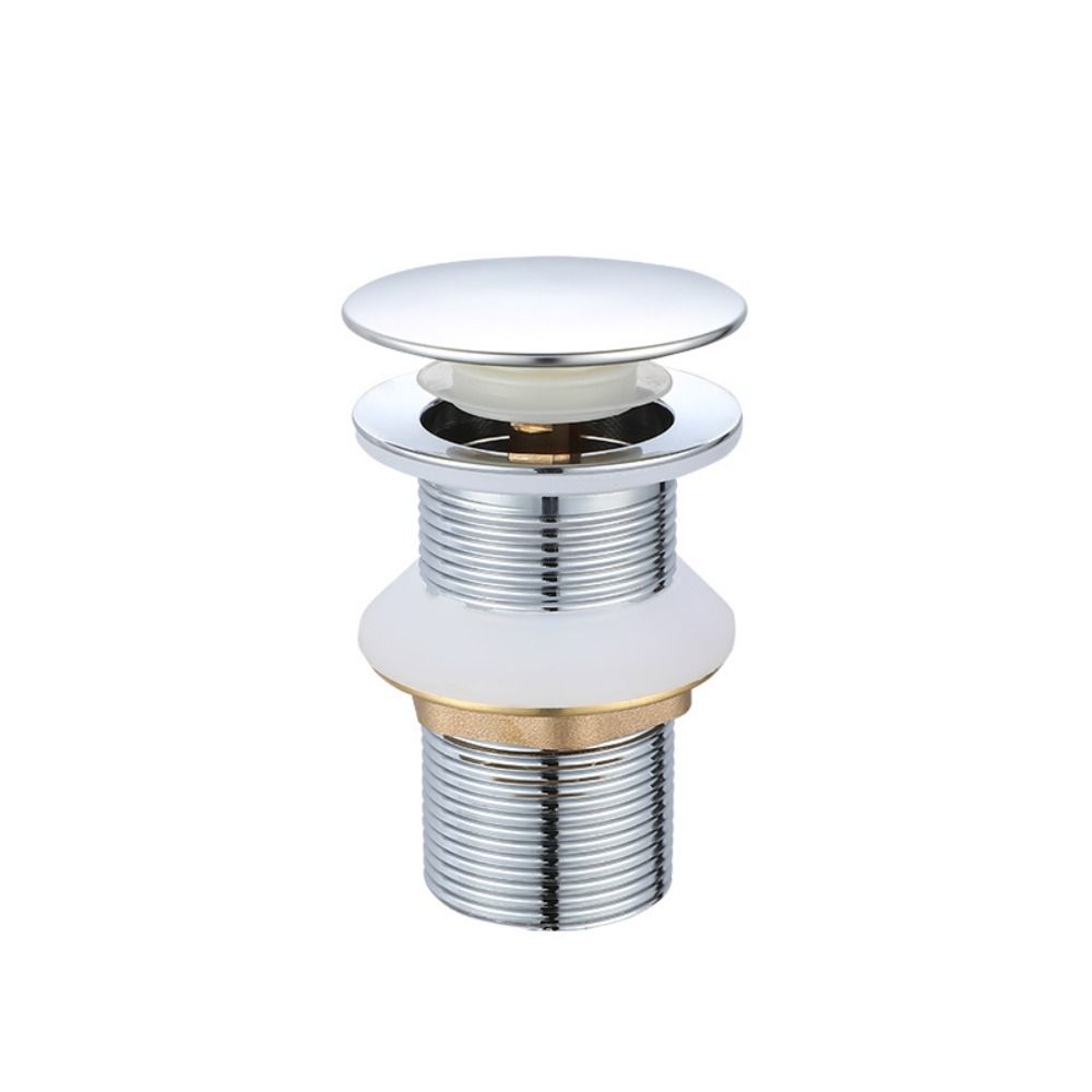 Press Type Pop-up Sink Drain Bouncing Core Sink Drain Plug Universal Basin Drainer  Washroom