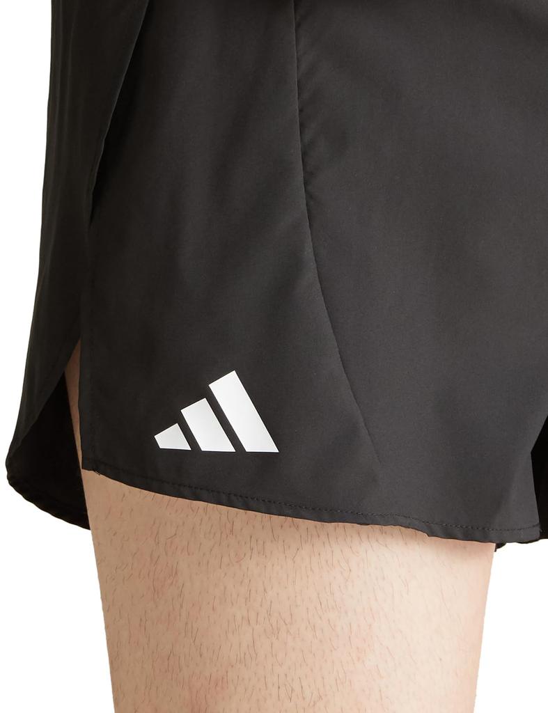 Adidas Adizero Essentials Running Split Shorts JTT46 Black Size Men's (IM8585) J/XS