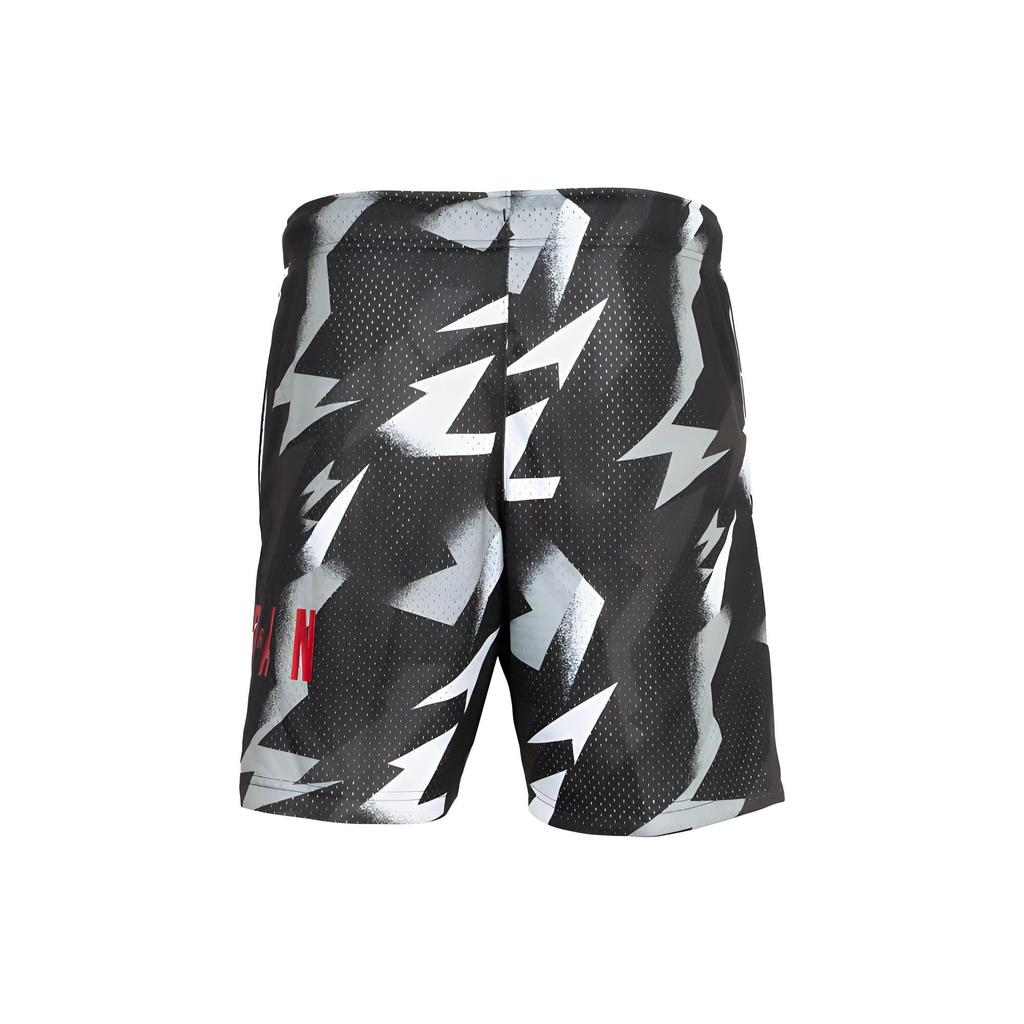 Jordan Pantaloni scurți respirabili Jumpman Air Mesh cu logo imprimat pe toată suprafața Bărbați Partea de jos Negru CZ4757-010