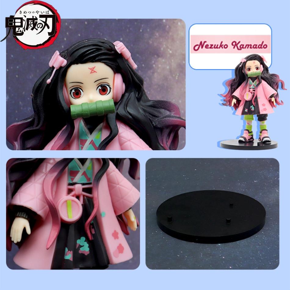 Demon Slayer Anime Action Figure Nezuko PVC Model Toys Kimetsu No Yaiba Warriors Action Figure Model Toys
