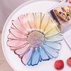 Qianxing Sonnenblumen-Glas Obst- & Snackteller
