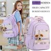 Zaino Scolastico Multistrato ad Alto Valore Resistente all'Usura Impermeabile Oxford per Studenti delle Scuole Superiori Leggero Traspirante ad Alta Capacità Borsa per Libri