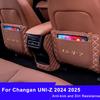 Car Seat Back Pad Anti-Kick Armrest Box Protector Cushion Cover Mat for Changan Chana UNI-Z UNIZ 2026 2026 Interior Accessories