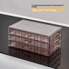 Jewelry Storage Box Transparent Multi-layer Large Capacity Ring Earrings Necklace Bracelet Home Internet Celebrity Drawer