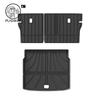 LHD Car Floor Mat For Jidu Robo-01 Ji Yue 01 2024 2025 2026 Protective TPE Rug Foot Pads Dust-proof trunk Mats Cars Accessories