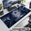 Benutzerdefinierter Namens-Text-Mauspad Dallas Cowboys Personalisierte Schreibtischunterlage Für Arbeit und Gaming