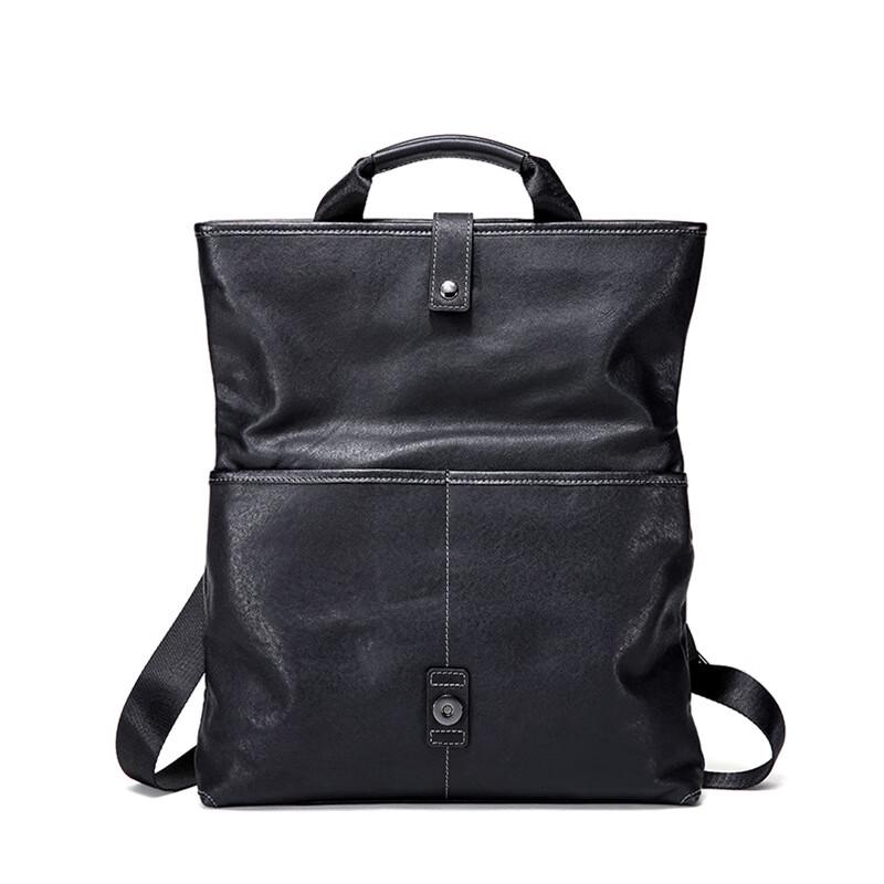SCHWARZETIENNE Men's Genuine Leather Shoulder & Crossbody Bag