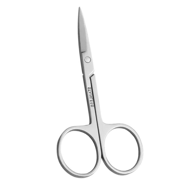 Eyebrow & Nose Hair Trimming Scissors Set for Men & Women - Makeup & Beauty Tool Kit