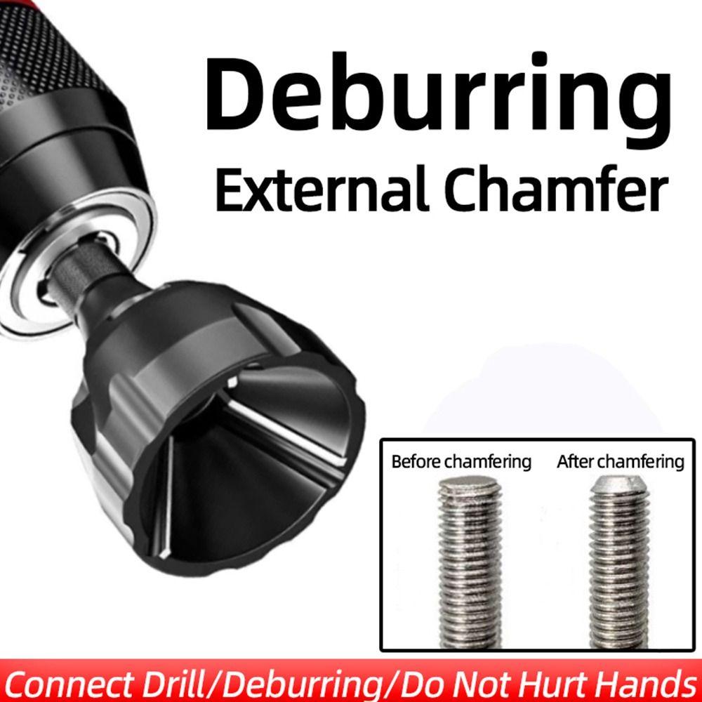 Thread Drill Bit Deburring Circle Deburring External Sturdy Remove Burr  Repair Bolt