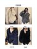 2025 Autumn/Winter Women's Thickened Pure Wool Hooded Cardigan with Pockets - Versatile Fashion Knitwear Outerwear