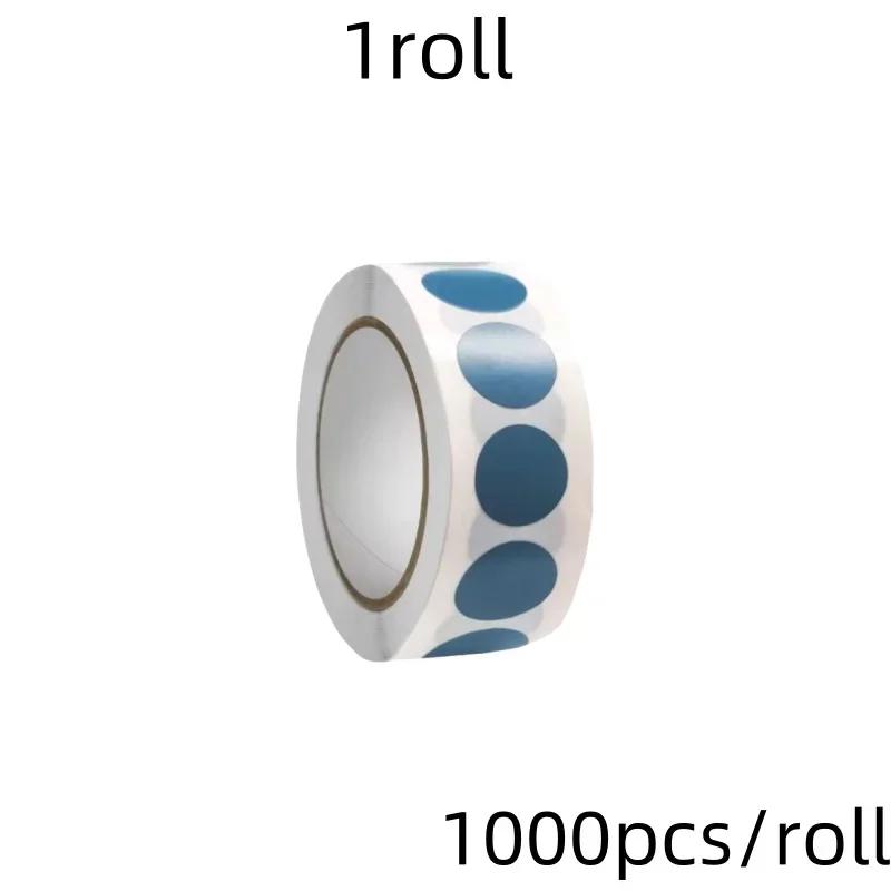 1000 PCS Color Dot Label Sticker  Classification Mark Coated Paper Sticker Rolls  Kawaii Stationery  Aesthetic