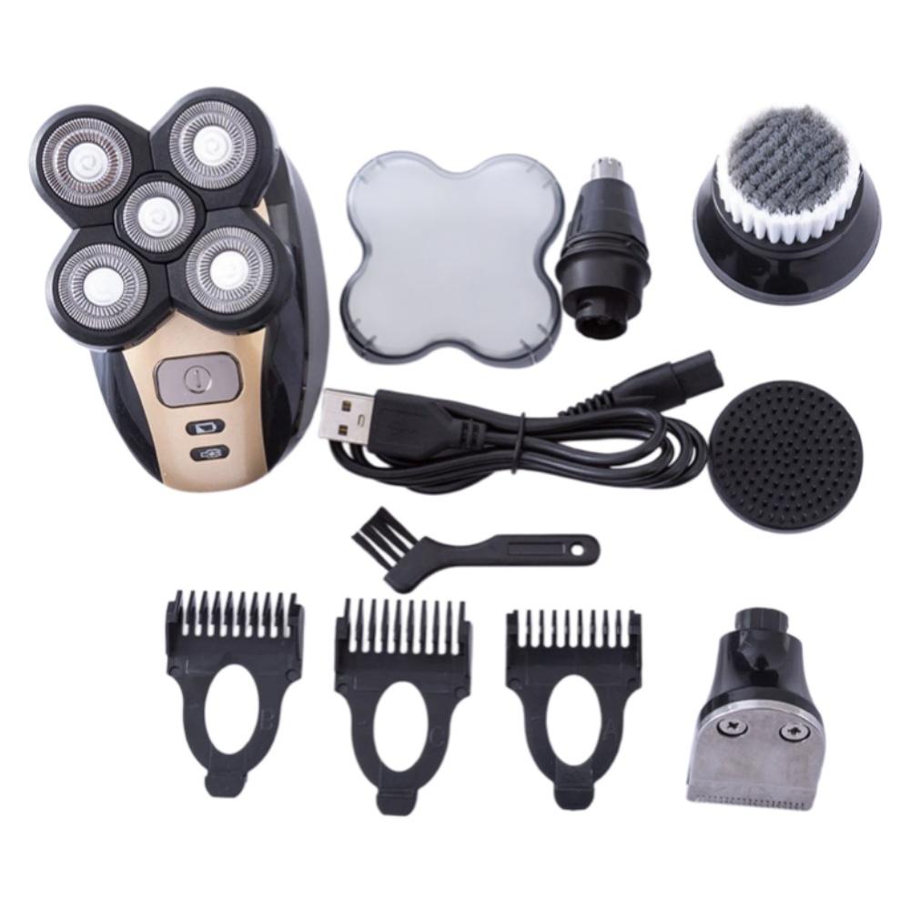 Men Razor Multi-functional 5-in-1 Electric Head Shavers