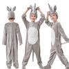 Cute Unisex Childrens Rhinoceros Animal Costume For Halloween Or Role Play In Polyester