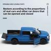 F150 Ford 136 Raptor Alloy Car Model With Light Sound For Desktop Display Gift