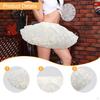 Petticoat Women's Underskirt Ruffles Tulle Crinoline Multi-layer with Elastic Waistband for