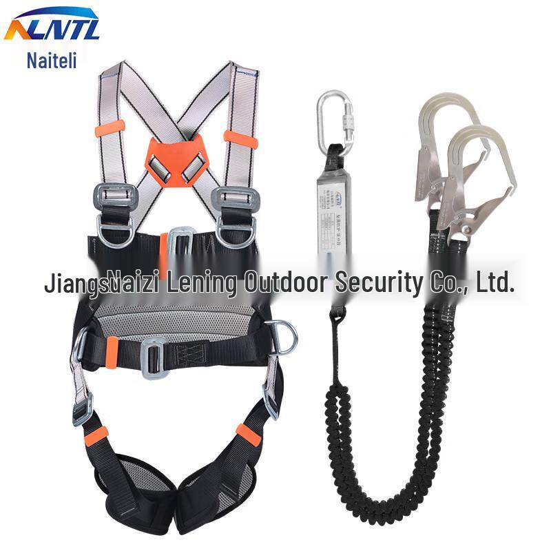 NLNTL Five-Point Full Body Fall Protection Safety Harness Adjustable
