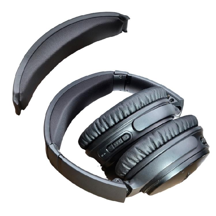 Ersatz-Kopfhörer-Kopfband Leder Kopfbügel Oberes Kissenpolster für QC35 QC35II QC45