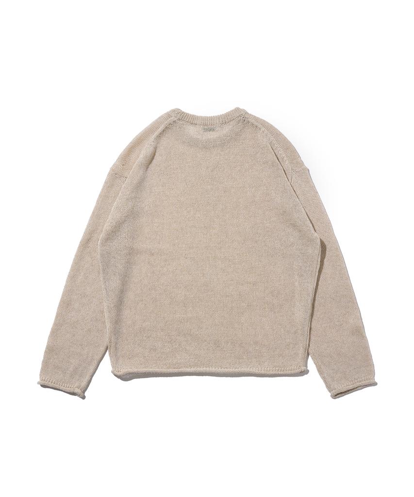 CARGOBROS FOR WOMAN Loose Punching Summer Knit (Oatmeal)