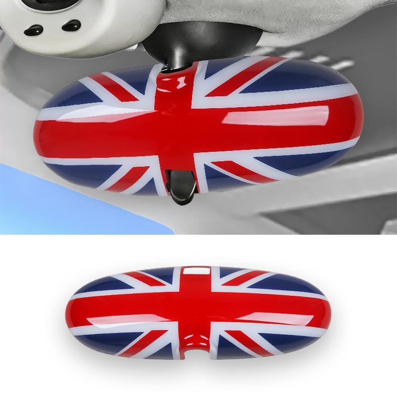 ABS Plastic Car Rear View Mirror Cover For MINI Cooper R50 R52 R53 2000-2004 Rearview Mirror Shell Car Decoration Accessories