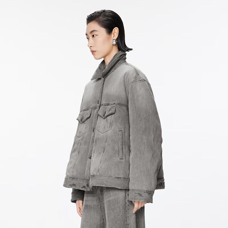 

JNBY 2024 Осень Куртка пуховая свободного кроя с длинными рукавами S