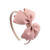4-Inch European & American Children's Ribbed Bow Headband - Sweet Girl Hair Accessory