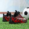 New children's football shoes boys and girls broken nail non-slip sneakers student competition breathable football shoes