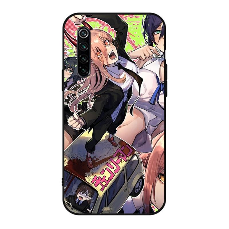 

Крутой чехол для телефона «Человек с бензопилой» в стиле аниме для Realme GT 2 9i 8i 7i Pro X50 X2 C21 C20 C11 C3, мягкий черный чехол для телефона Realme C3